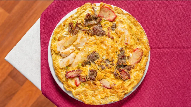 Combination Meat Omelette