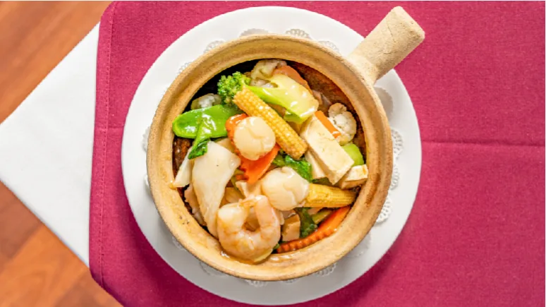 Tofu Seafood Hot Pot